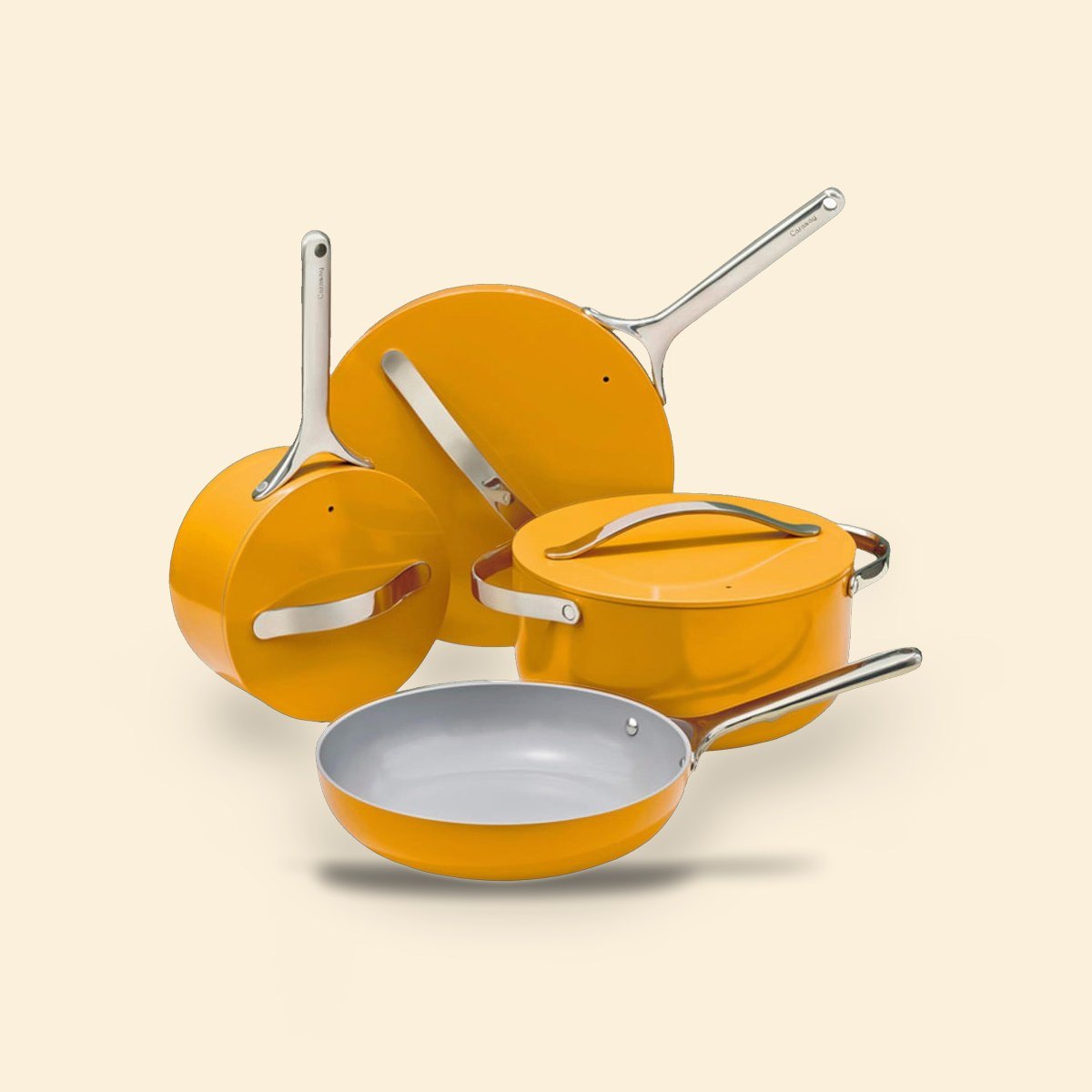 Caraway Ceramic nonstick cookware set