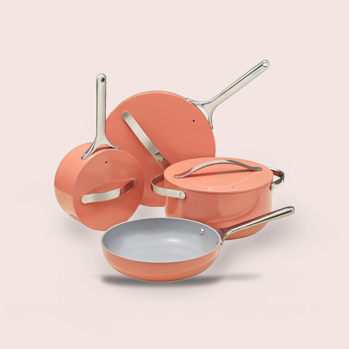 Caraway Ceramic nonstick cookware set
