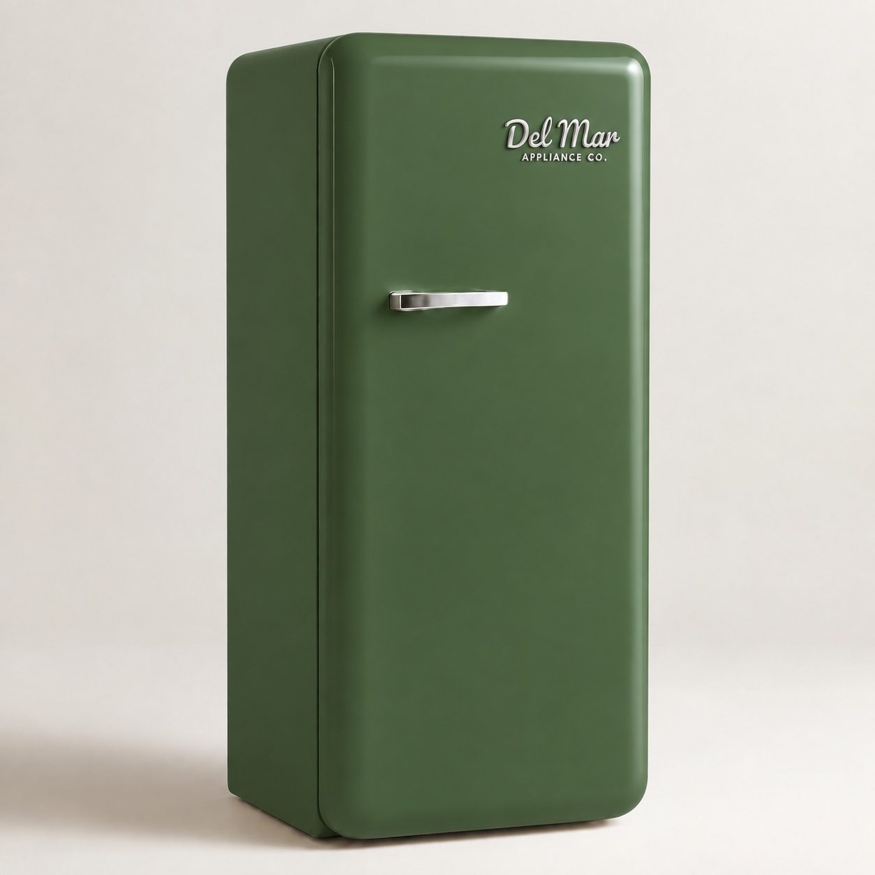 Del Mar Appliance Co. Retro refrigerator, single door (9.9 cu. ft.)