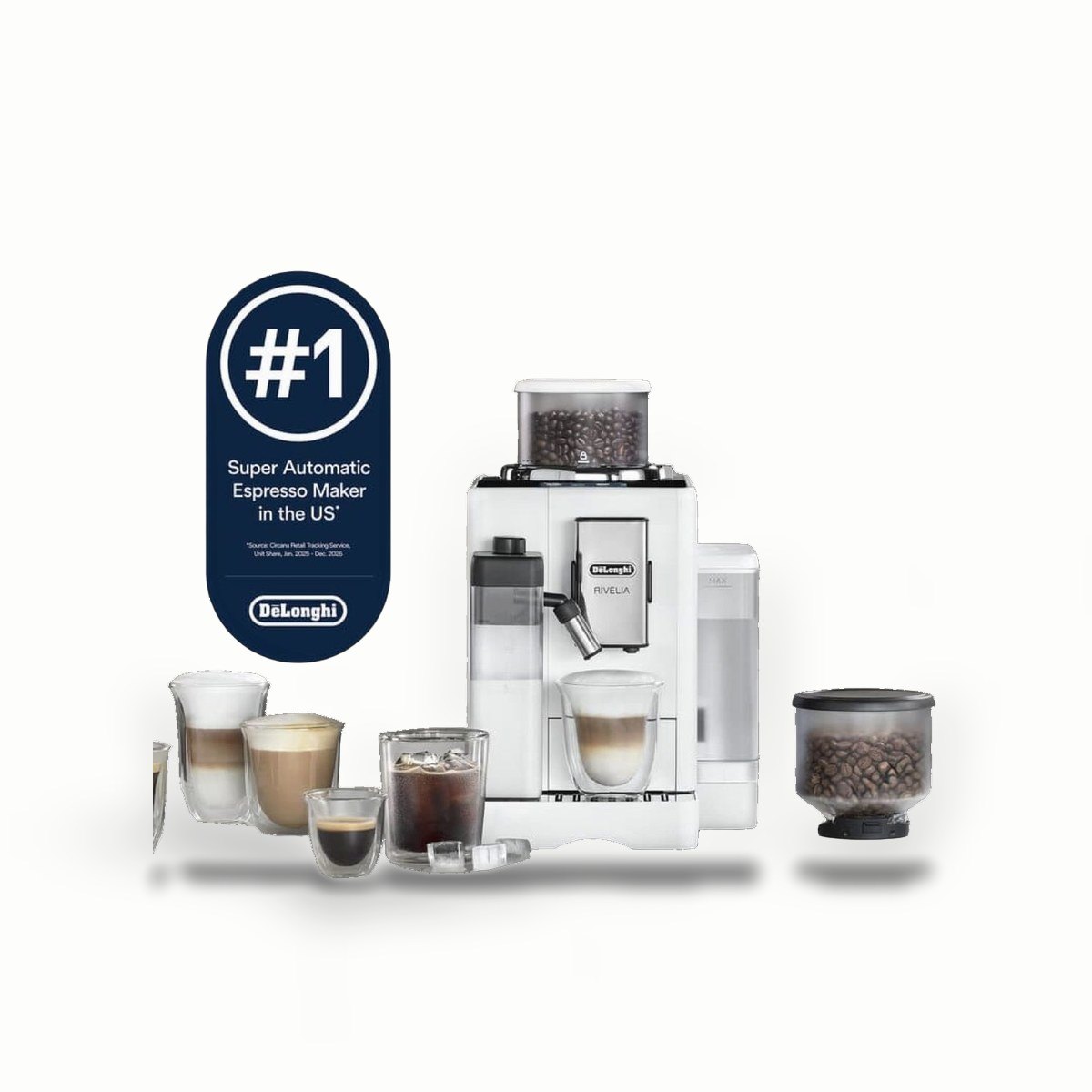 De'Longhi Rivelia bean-to-cup