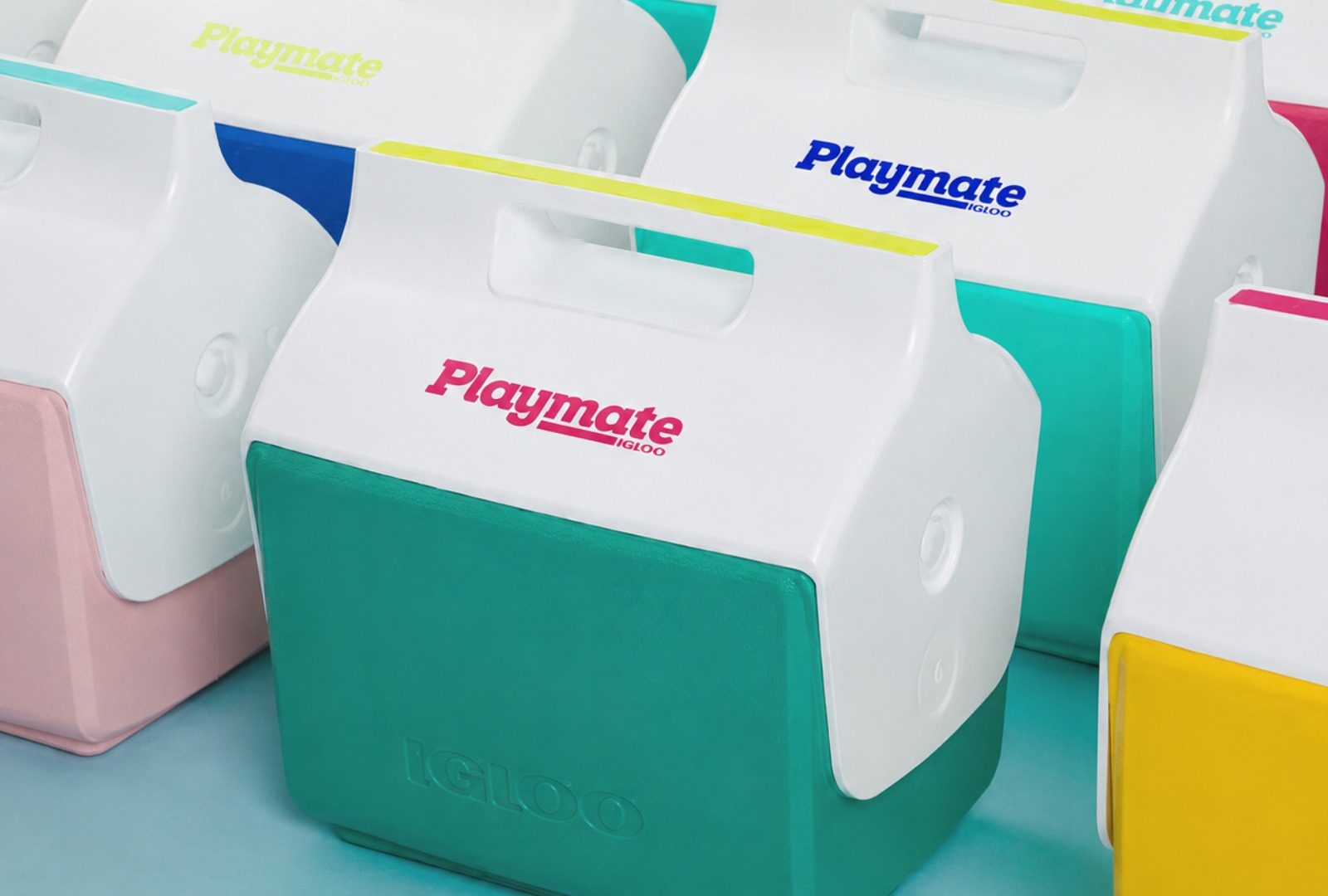 Igloo Playmate Mini cooler (4 qt) in a kitchen