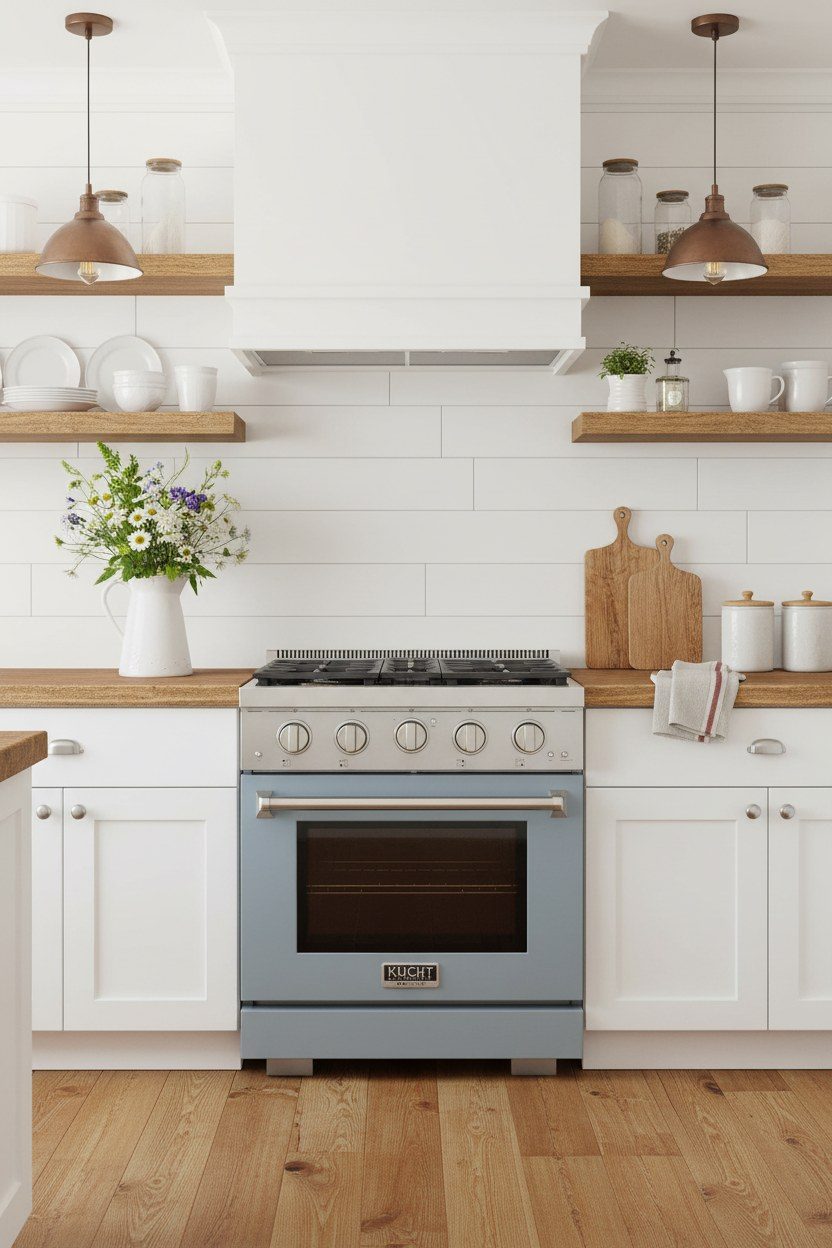 Kucht KFX3000X 30 in. professional gas range in a room