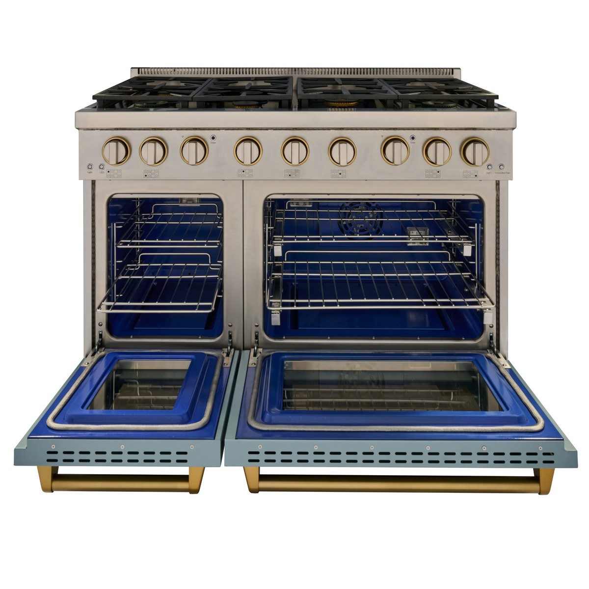 Two ovens, 6.7 cu. ft. in all