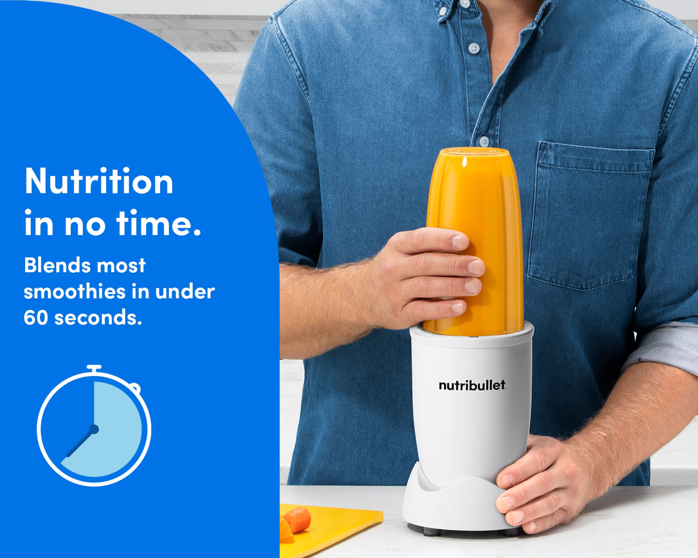 Nutribullet Pro 900 color editions in a kitchen