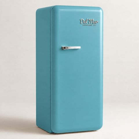 The Del Mar retro refrigerator in Swami's Turquoise