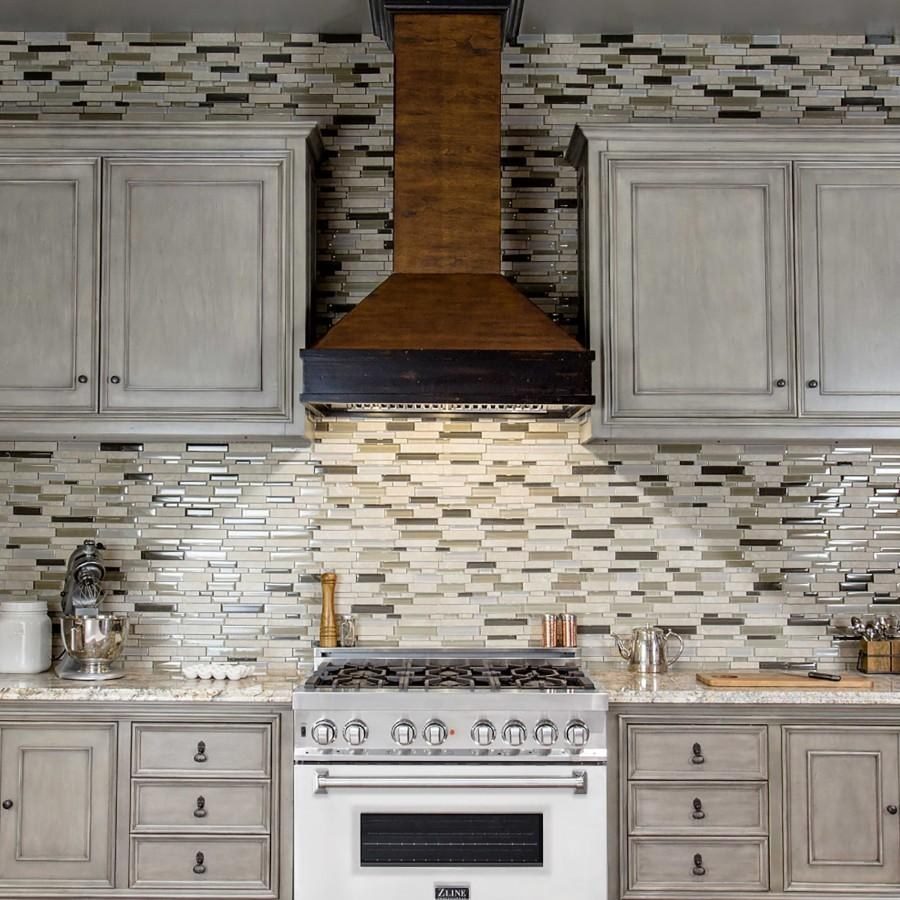 ZLINE Legacy 36 in. dual-fuel range in a room